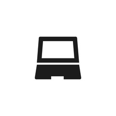 Vector icon laptop . Lorem Ipsum Illustration design