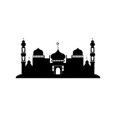 Mosque icon vector Illustration design template