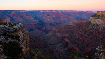 Fototapeta na wymiar Grand Canyon in afternoon light.