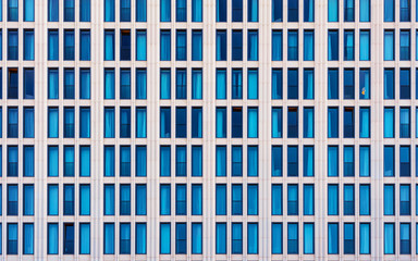 Modern European apartment house and business building architecture Berlin reflex