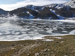 river in the mountains