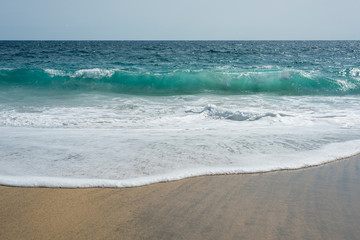 Beautiful Beach and Archeological reserve in Punta cometa, Mazunte, Mexico