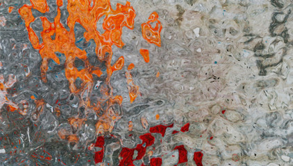 Pretty oil painting on canvas art background. Colorful brushstrokes and watercolor splashes elements. Digital artistic texture for graphic design. Printable beautiful pattern.