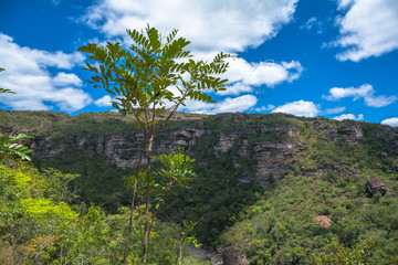 mountains in chapada diamantina bahia brazil trekking