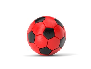 Fototapeta premium 3d illustration of soccer ball isolated