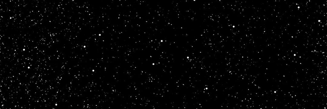 Abstract space background. Illustration of outer space and a large number of stars. Long vertical banner