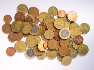 Dinero monedas