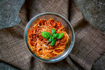 Spaghetti Bolognese mit Tofu