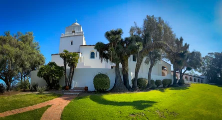 Fotobehang The Presidio historic mission and park in San Diego California © Steve Azer