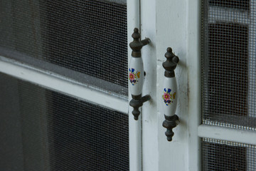 Detalle de la manija de una puerta de la casa de Ernest Hemingway