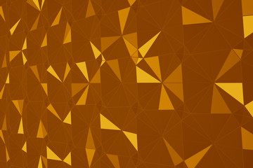 Trigonal shapes background. Low poly triangles mosaic. Crystals backdrop.