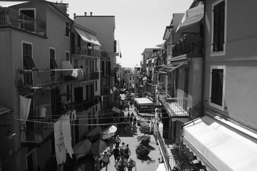 A typical city in italy