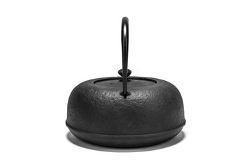 Fototapeta premium Japanese cast iron pot