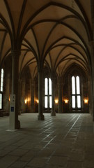 Fototapeta na wymiar Interiors of ancient buildings