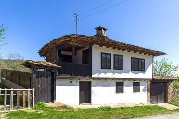 Old houses at historical village of Staro Stefanovo, Bulgaria