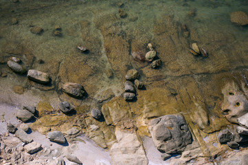 rocks on the beach