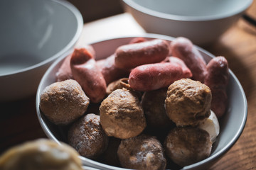 Hot Pot at the Cabin in the woods.