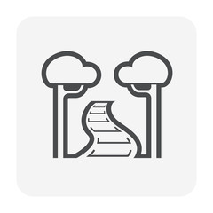 garden landscaping icon