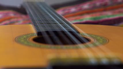 Fototapeta premium guitarra acustica