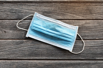 tea bag on a wooden table