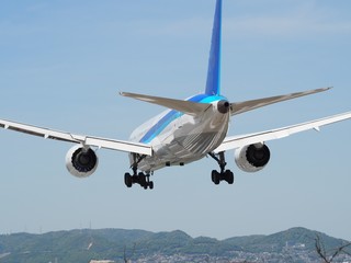 Naklejka premium 飛行機