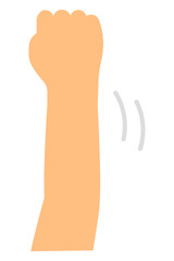 腕と拳