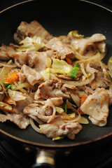 肉野菜炒め