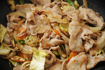 肉野菜炒め