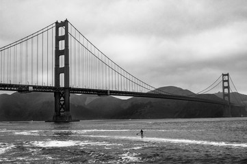 Paddle Board at Golden Gate Bridge