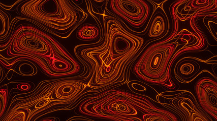 Abstract colorful 3D rendering and 3D line shape illustration for texture background.