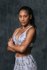 Fototapeta premium Strong and fit woman portrait