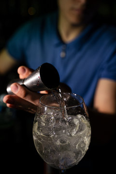 Arman Preparing Cocktails Refreshing Cocktails