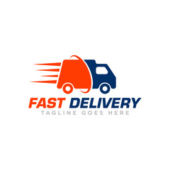 Fast Delivery Logo Icon Design Vector