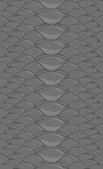 black mamba snake skin vector seamless texture - 340806266