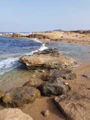 beach and rocks