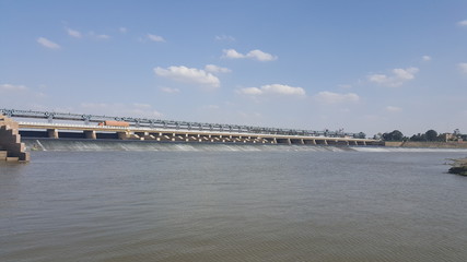 Fototapeta na wymiar bridge on the river