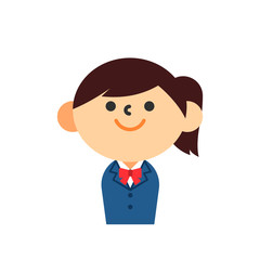 学生　女の子　制服