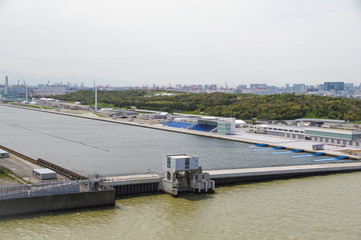 オリンピックの競技会場になっている海の森水上競技場