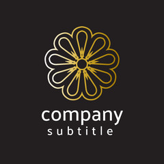 ornament gold and silver logo