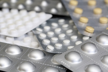 Tabletten in Blisterverpackung