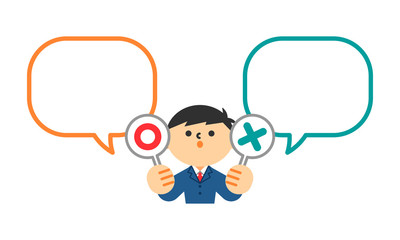 学生　男の子　制服　フキダシ