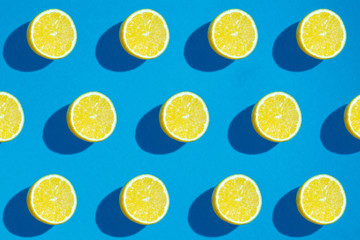 seamless pattern with lemons