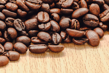 roasted coffee beans, can be used as a background
