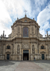Fototapeta na wymiar Facade of Eglise Notre Dame, Bordeaux, Gironde department, France