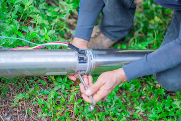 Repair groundwater pipes..