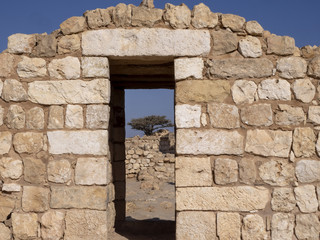 Ruins of the old town of Khor Rori, on the Silk Road. Oman