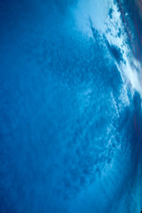 Beautiful blue sky . Nature background with clouds.