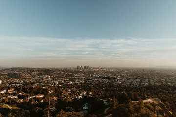 LA view from Griffith Observatory