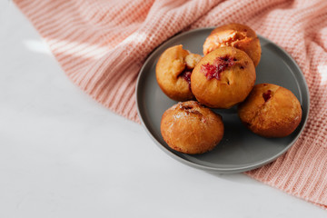 Filled Polish donuts