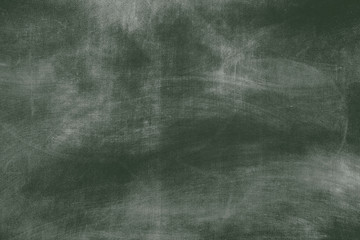Fototapeta premium Green rustic blank chalkboard background